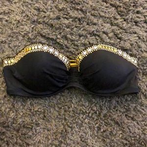 Victoria secret embellished Bandeau top